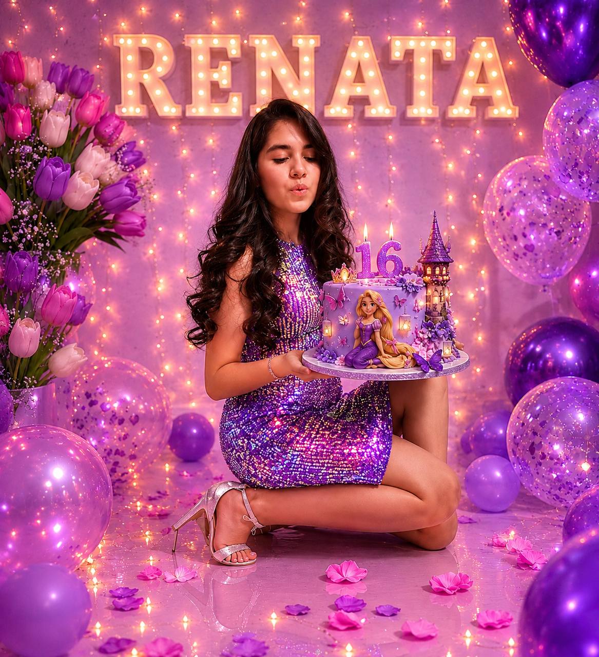 Retrato de Renata para la bendición